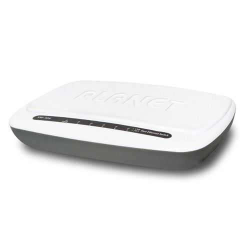 PLANET SW-504 switch-uri Fast Ethernet (10/100) Alb