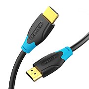 Cablu video Vention, HDMI(T) la HDMI(T), 5m, rezolutie maxima 4K la 60Hz, conectori auriti, cupru, invelis PVC, negru,  AACBJ  (timbru verde 0.80lei) -  6922794732681