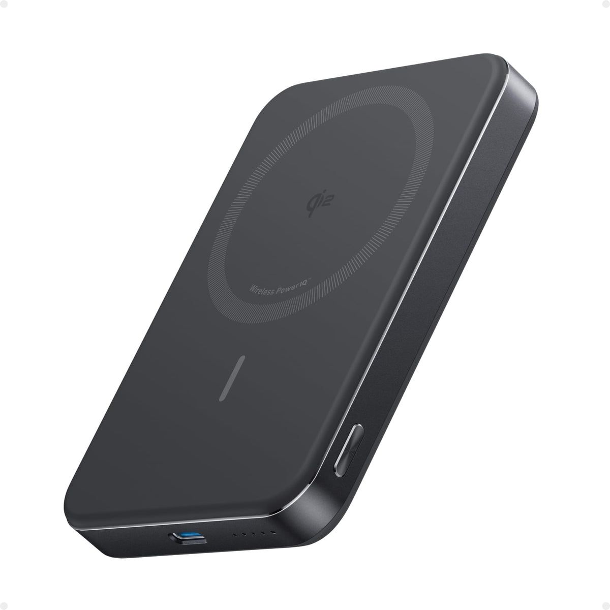 POWER BANK Anker  MagGo  10.000 mAh,  magnetic, wireless, 276 g, negru,  A1664H11  (timbru verde 0.98 lei) - 0194644203467