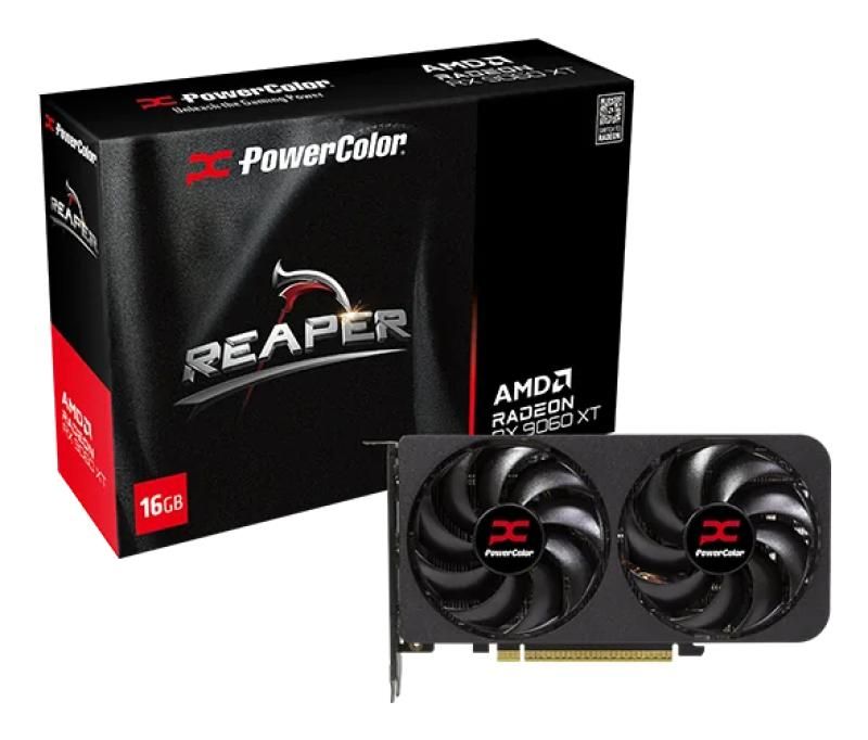Placa video PowerColor Radeon RX 9060 XT Reaper 16 GB GDDR6 128 bit