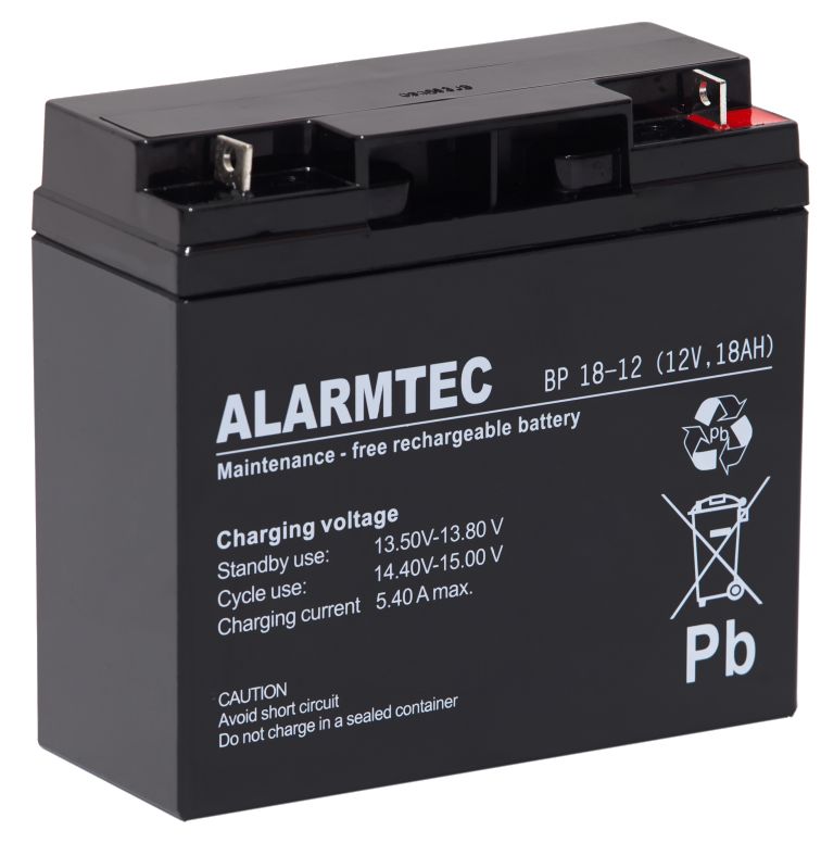 BCS Acumulator 18Ah/12V ALARMTEC acumulator AGM fără întreținere BP
