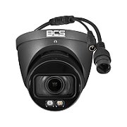 BCS BCS-L-EIP46VCR4L4-Ai1-G Cameră Dome IP 6MP cu tehnologie NightColor și carcasă IP67