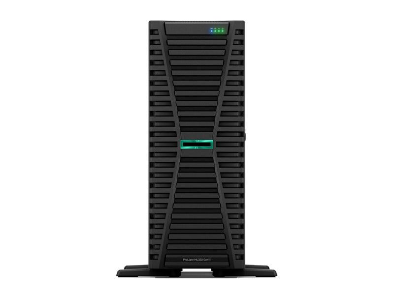 Server HPE ProLiant ML350 Gen11, Tower 4U, Intel Xeon Silver 4509Y (8 C / 16 T, 2.60 GHz - 4.10 GHz, 22.5 MB cache, 125 W), 32 GB DDR5 ECC, 8 x SFF, HPE MR408i-o Gen11, Fara, 1000 W