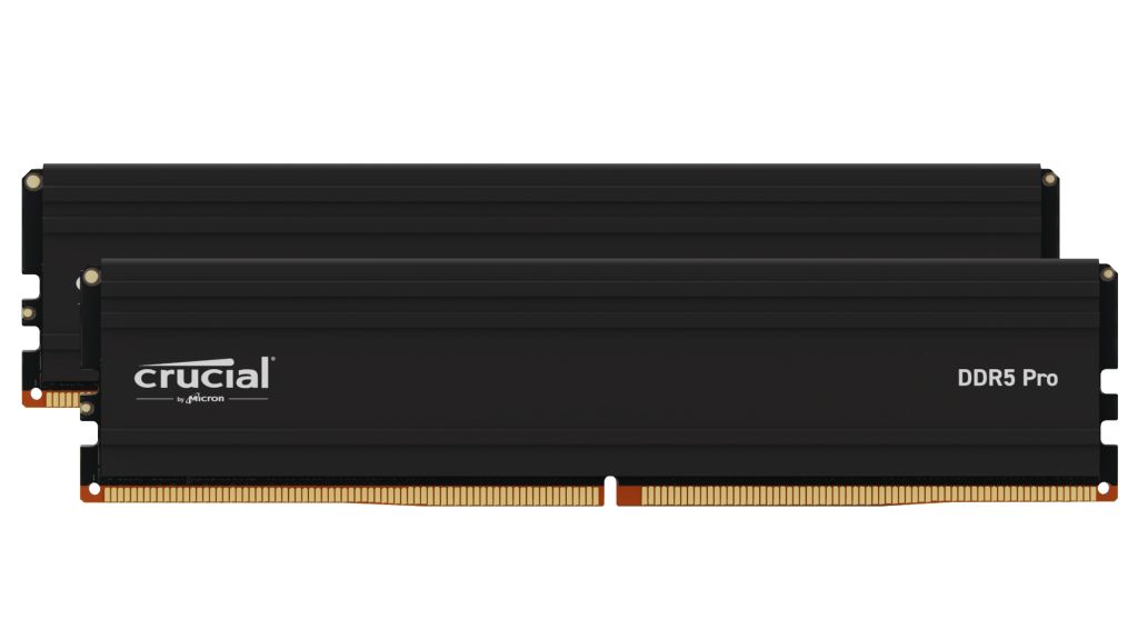 Memorie Crucial CP2K24G60C48U5 48 GB DDR5 6000 MHz CL48, kit 2 x 24 GB, XMP 3.0 / EXPO, Negru