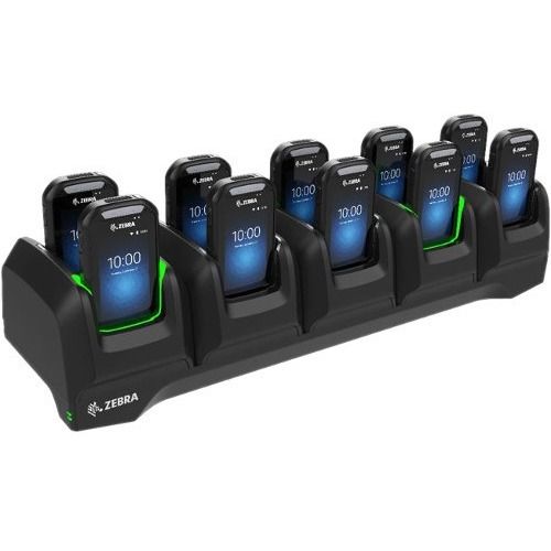 Zebra charging station, 10 slots