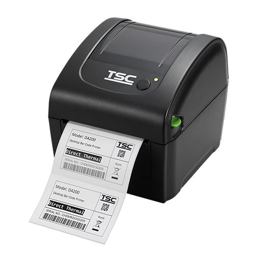 TSC DA220W, external roll mount, 8 dots/mm (203 dpi), RTC, USB, Ethernet, white