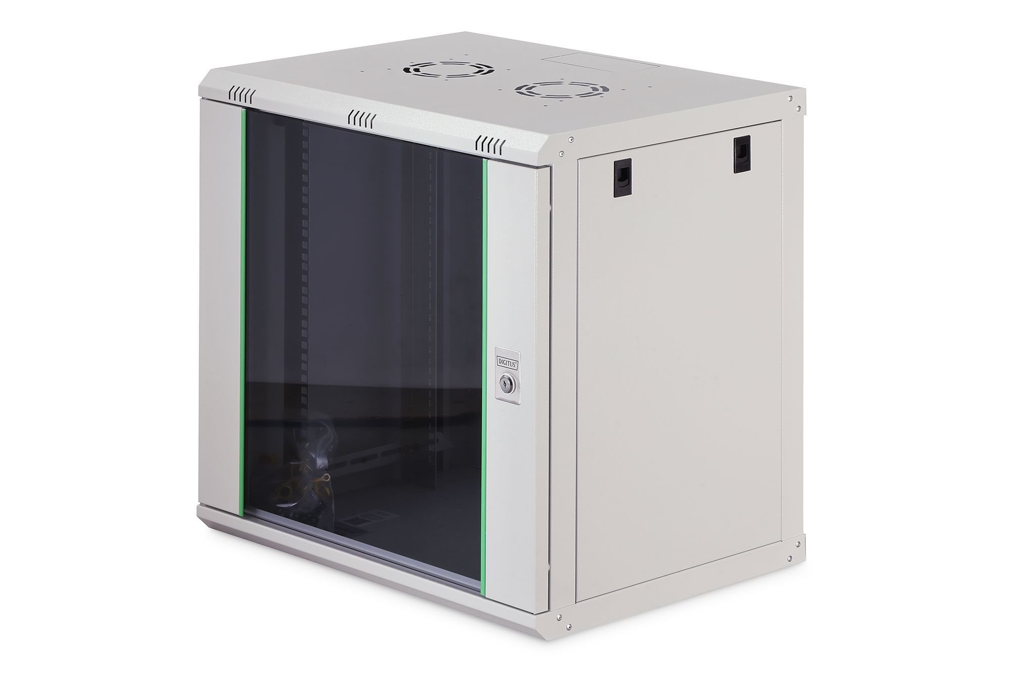 Digitus 19  9U Wall Mounting Cabinet Raft montat pe perete Gri