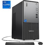 Desktop PC Lenovo ThinkCentre neo 50t Tower, Intel Core i7-14700 (20 C / 28 T, 2.1 GHz - 5.4 GHz, 33 MB cache, 65 W), 16 GB DDR5, 512 GB SSD, Fara unitate optica, Intel UHD Graphics Partajata, 260 W, Windows 11 Pro