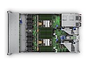 Server HPE ProLiant DL360 Gen11, Rack 1U, Intel Xeon Silver 4510 (12 C / 24 T, 2.40 GHz - 4.10 GHz, 30 MB cache, 150 W), 64 GB DDR5 ECC, 2 x 480 GB SSD, 8 x SFF, HPE MR408i-o Gen11, Fara, 2 x 1000 W