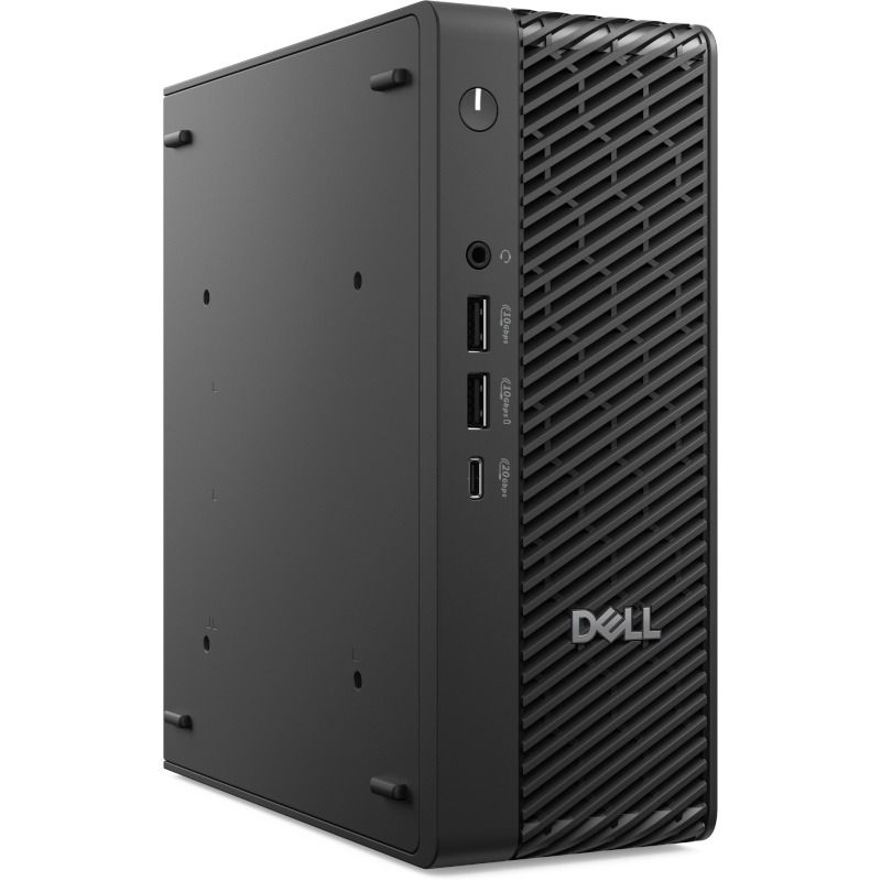 Desktop PC Dell Pro Max Micro FCM2250 Mini PC, Intel Core ultra 7 265U (12 C / 14 T, 2.4 GHz - 5.3 GHz, 30 MB cache, 65 W), 16 GB DDR5, 512 GB SSD, Fara unitate optica, NVIDIA RTX A400 4 GB, 280 W, Windows 11 Pro