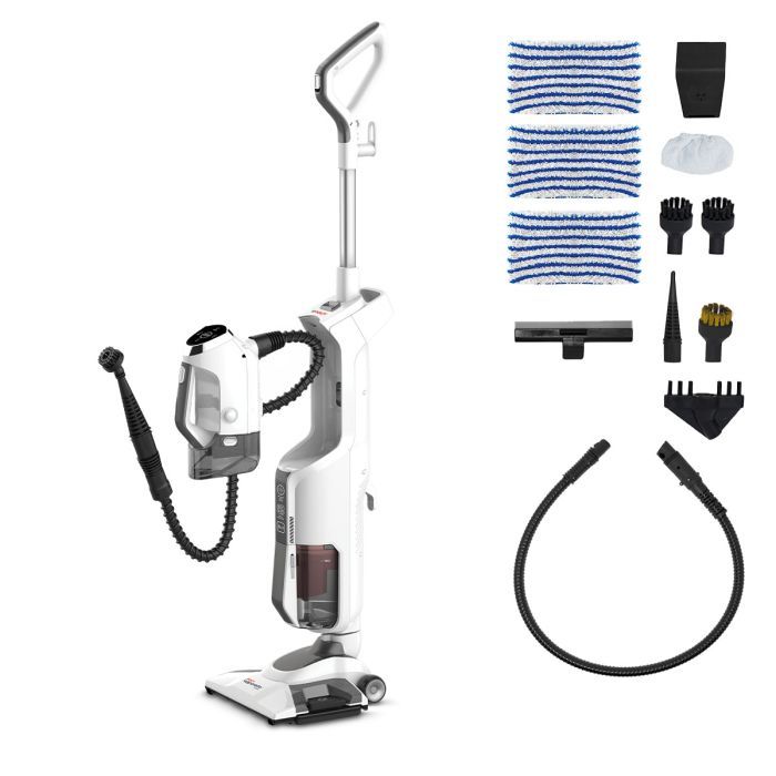 Polti Vaporetto 3 Clean Upright vacuum AC Dry&wet Foam Bagless 0.5 L 1800 W White