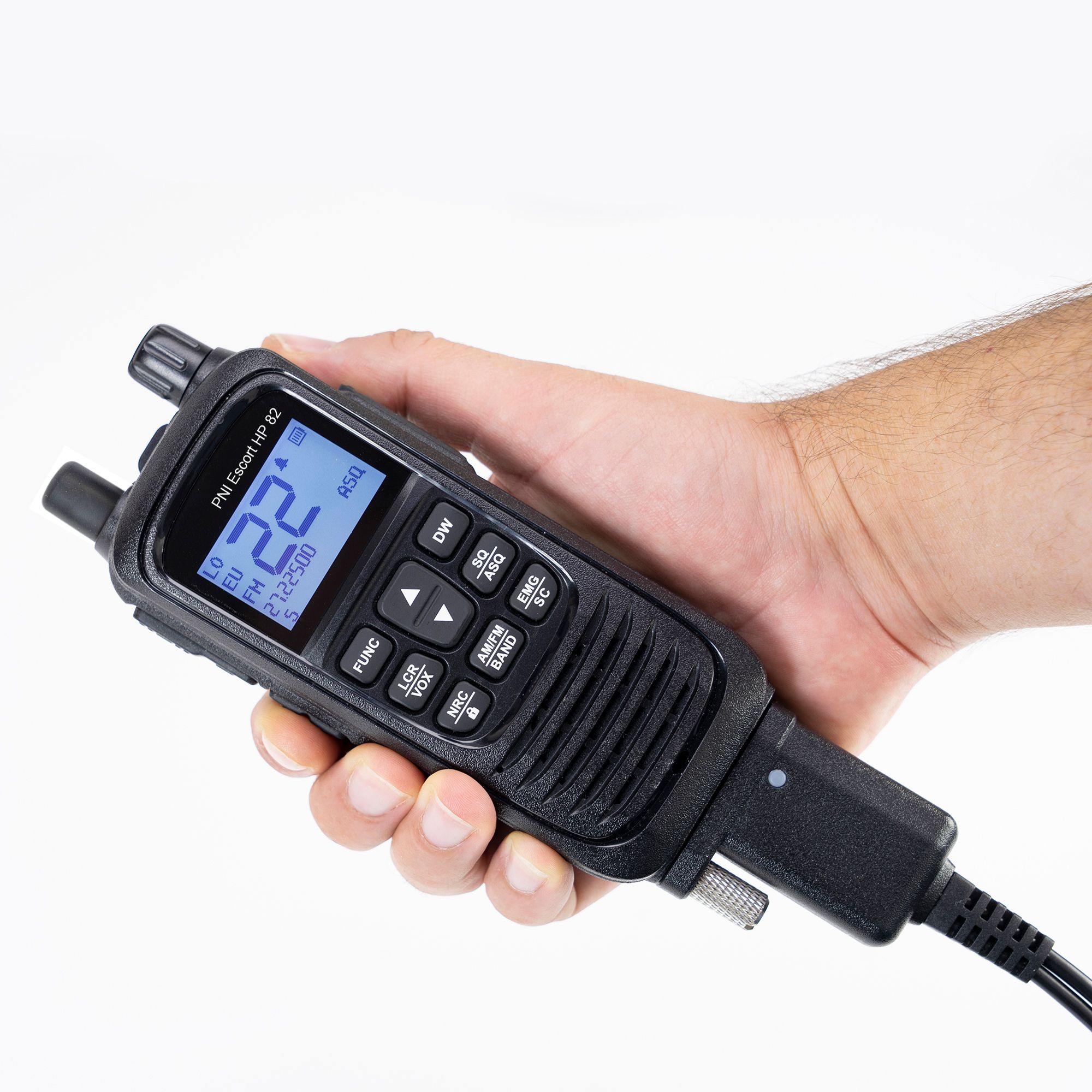 PNI Escort HP82 Handheld CB Car Radio 1800 mAh USB-C Black