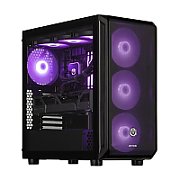 Desktop PC Actina Midi Tower, AMD 9900X (12 C / 24 T, 4.4 GHz - 5.6 GHz), 32 GB RAM, 2 TB SSD, NVIDIA GeForce RTX 5070 12 GB, Fara sistem de operare