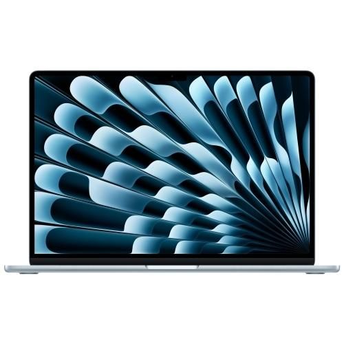 Laptop Apple MacBook Air 15 Z1HF000EH, 15.3 inch 2880 x 1864, Apple M4 10-Core (10 C / 10 T, N/A - N/A, N/A cache, N/A), 24 GB LPDDR5, 1 TB SSD, Apple 10-core GPU, Mac OS, Tastatura US International, Sky Blue