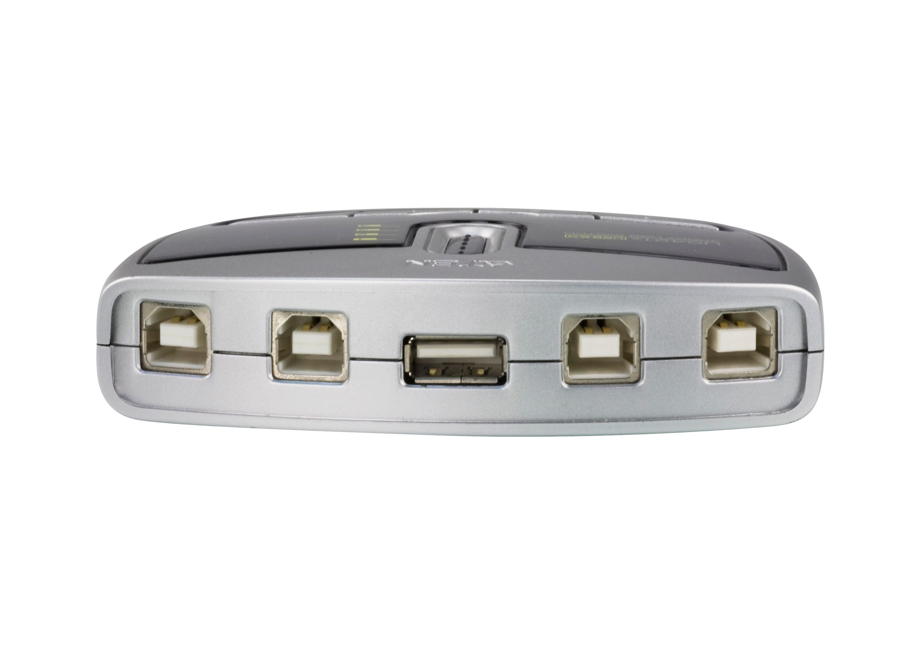 ATEN US421A-AT switch-uri pentru tastatură, mouse și monitor (KVM) Negru, Gri