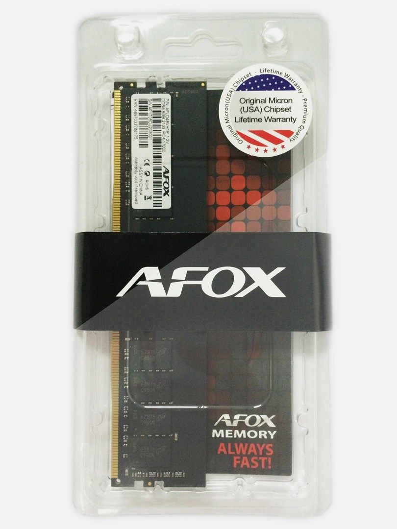 AFOX DDR4 4G 2666MHZ MICRON CHIP memory module