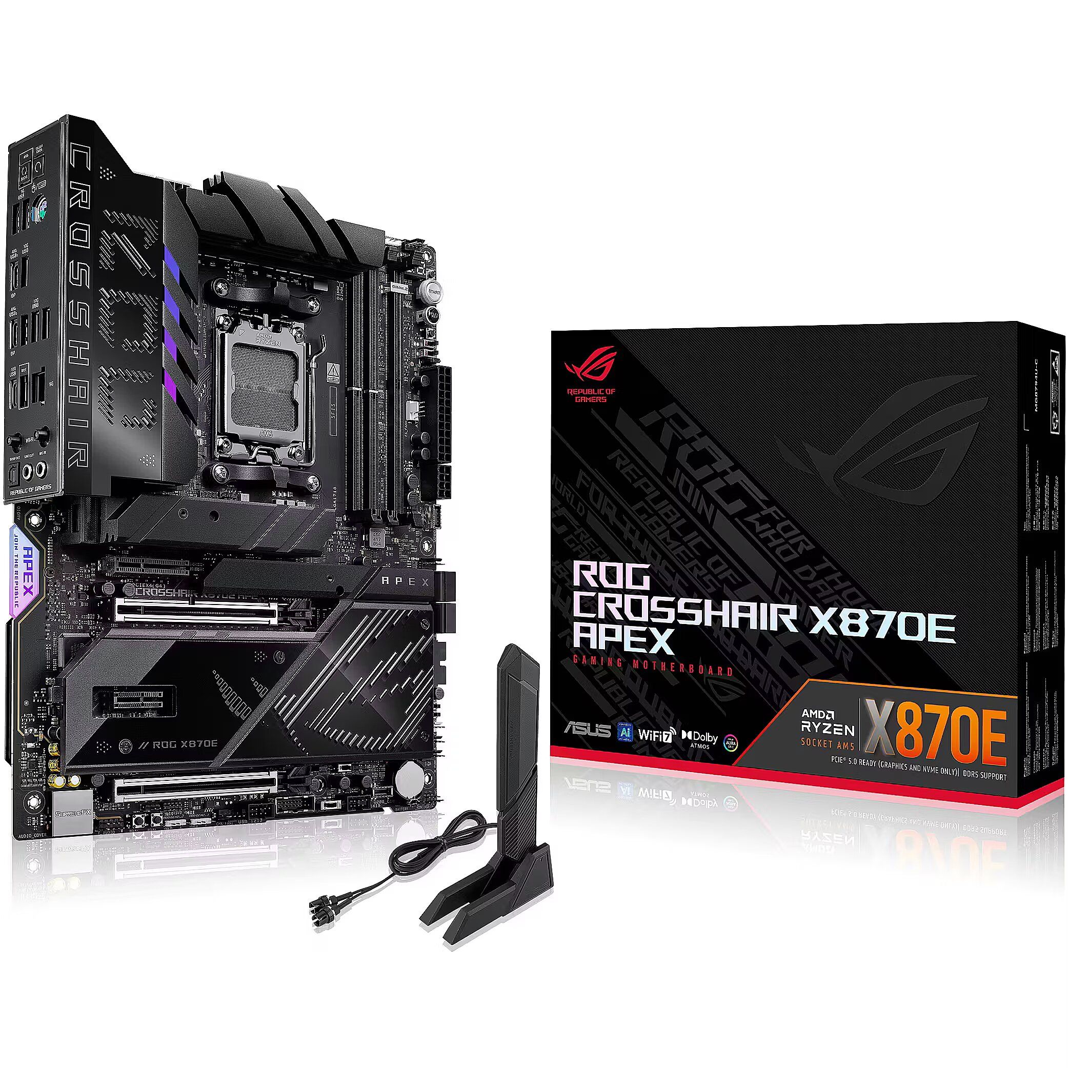 ASUS ROG CROSSHAIR X870E APEX (AMD,AM5,DDR5,ATX)