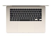 Laptop Apple MacBook Air 15 MW0W3RO/A, 15.3 inch 2880 x 1864, Apple M4 10-Core (10 C / 10 T), 16 GB RAM, 256 GB SSD, Apple 10-Core GPU, Mac OS, Starlight