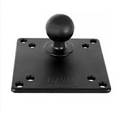 BALL D-SIZE 2.25, 4.75 SQUARE BASE