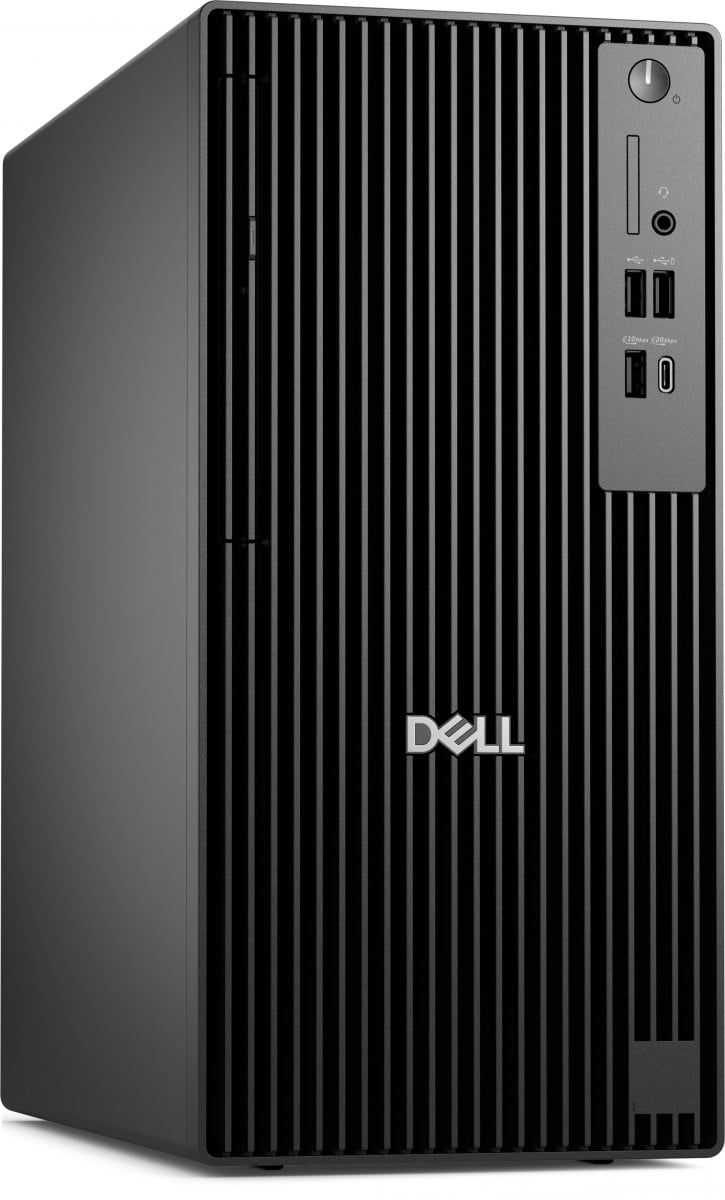 Desktop PC Dell Pro Tower Plus QBT1250 Tower, Intel Core ultra 5 235 (14 C / 14 T, 2.9 GHz - 5 GHz, 24 MB cache, 65 W), 16 GB DDR5, 512 GB SSD, DVD±RW, Intel Graphics Partajata, 260 W, Windows 11 Pro