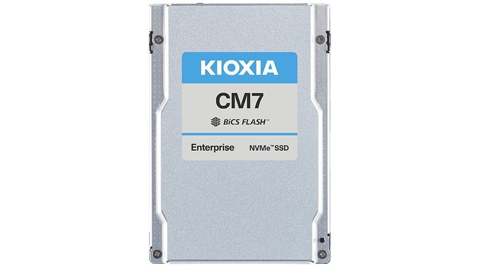 SSD server KIOXIA CM7-V 3.2 TB, 2.5 inch, PCIe 5.0 NVMe, BiCS TLC, 3.0 DWPD