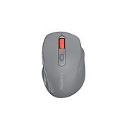 Canyon 6 buttons wireless 2.4Ghz mouse, MX8650A Sensor, DPI up to 1600,Injection case, 3 M life times left and right switches, 2xAAA battery, ABS material. Size: 105x71x40mm, Weight: 59g, Dark grey