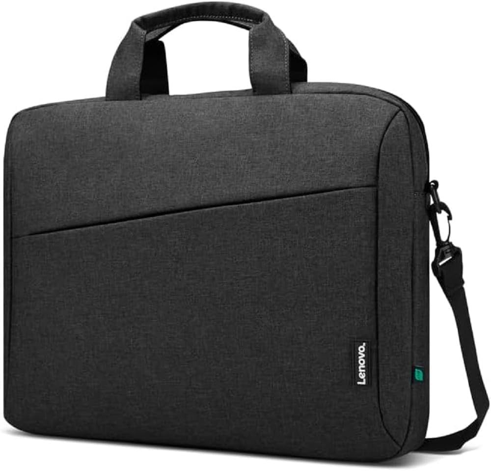 Geanta laptop Lenovo Topload T210 (ECO), 16 , Negru, Functii: Rezistenta la apa, Tip inchidere: Fermoar, Material: Poliester, Dimendiuni (Lungime x Inaltime x Adancime): 390mm x 55mm x 275mm, Greutate: 0.456 Kg