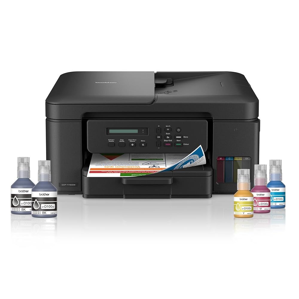 Multifunctional inkjet color Brother MFC-T730DW InkBenefit TIP CISS
copiator inkjet color A4,