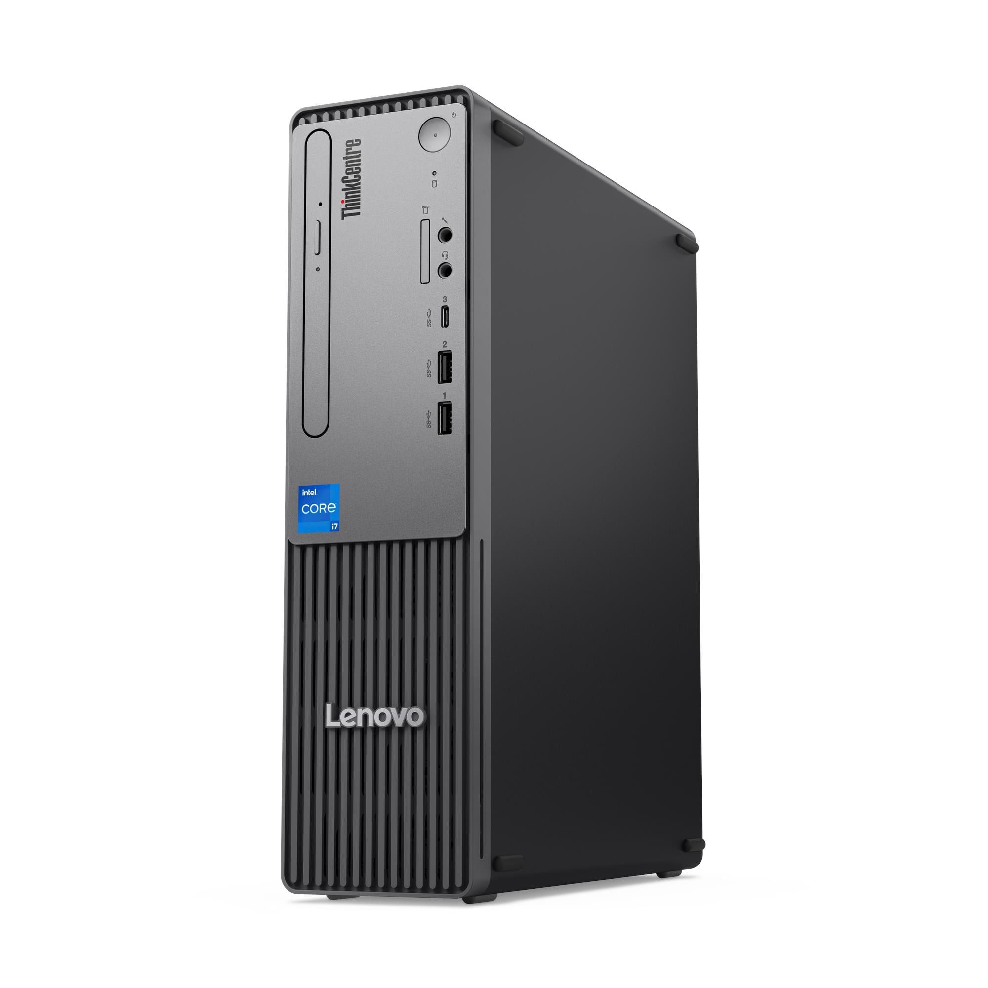 Desktop PC Lenovo ThinkCentre neo 50s Gen 5 SFF, Intel Core i7-14700 (20 C / 28 T, 2.1 GHz - 5.4 GHz, 33 MB cache, 65 W), 16 GB DDR5, 512 GB SSD, DVD±RW, Intel UHD Graphics Partajata, 180 W, Windows 11 Pro