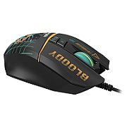 Mouse A4Tech, gaming, Bloody RGB Animation Backlit  USB Renegade Midnight,  W63Max Renegade Midnight , (timbru verde 0.18 lei) 4711421 000536
