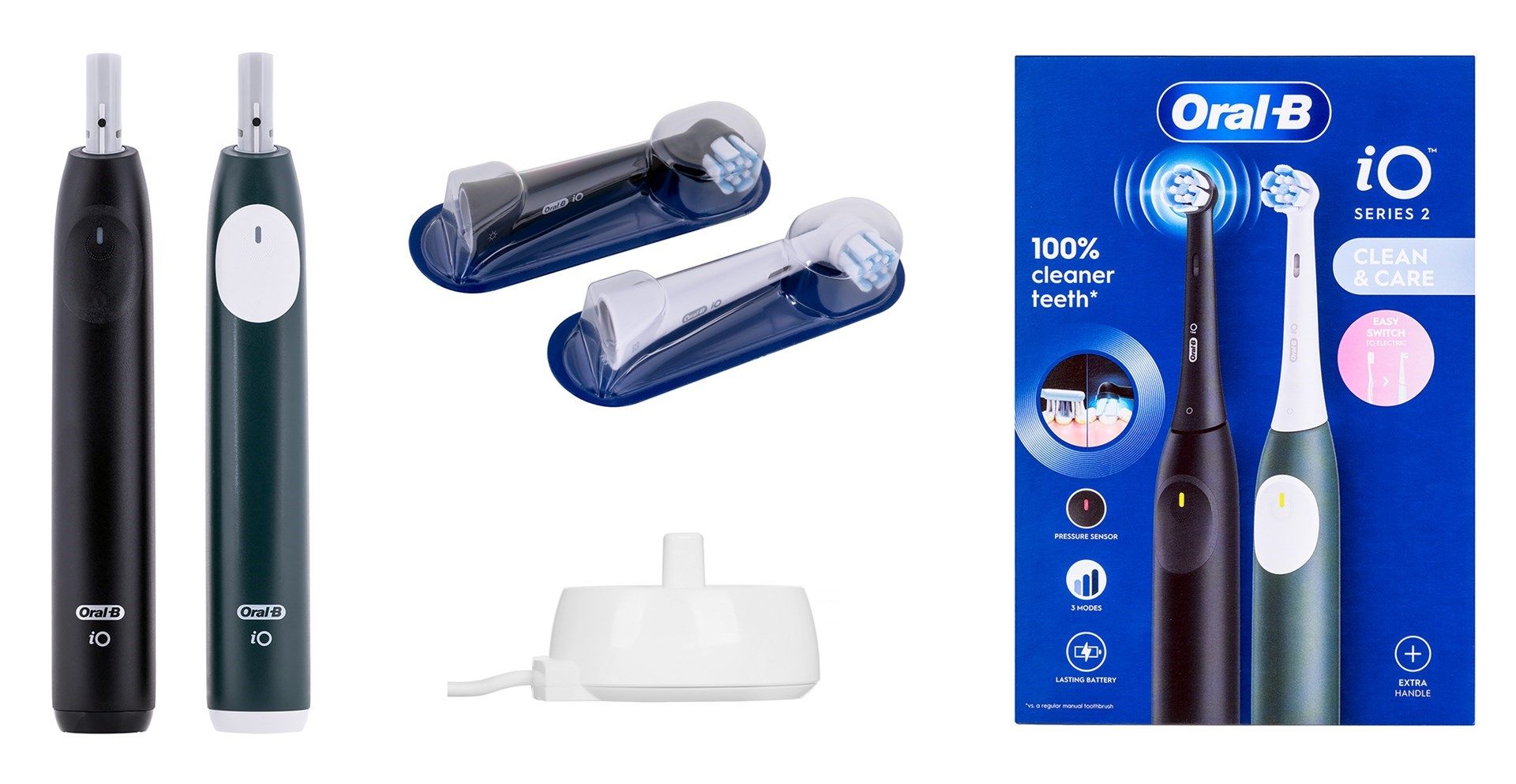 Oral-B iO SERIE 2 Night Black+Forest Green