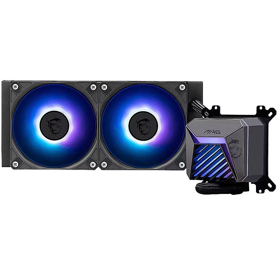 MSI MAG Coreliquid A15 240 Motherboard  Processor All-in-one liquid cooler 12 cm Black 1 pc(s)