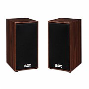 iBox IGLSP1 loudspeaker Cherry Wired 10 W