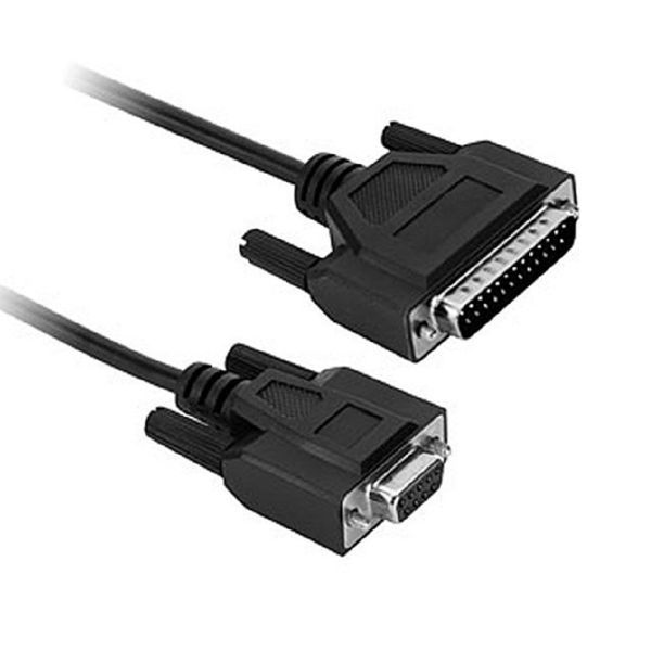 RS-232 printer cable black
