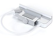 Satechi USB-C Clamp Hub iMac 24inch (2021) / (1x USB-C up to 5 Gbps,3x USB-A 3.0 up to 5 Gbps, inc. Apple S.Drive Micro/SD) - Silver