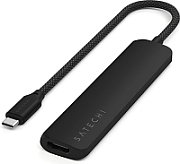 Satechi 6-in-1 USB-C Slim Multiport Adapter - Black