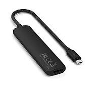 Satechi 6-in-1 USB-C Slim Multiport Adapter - Black
