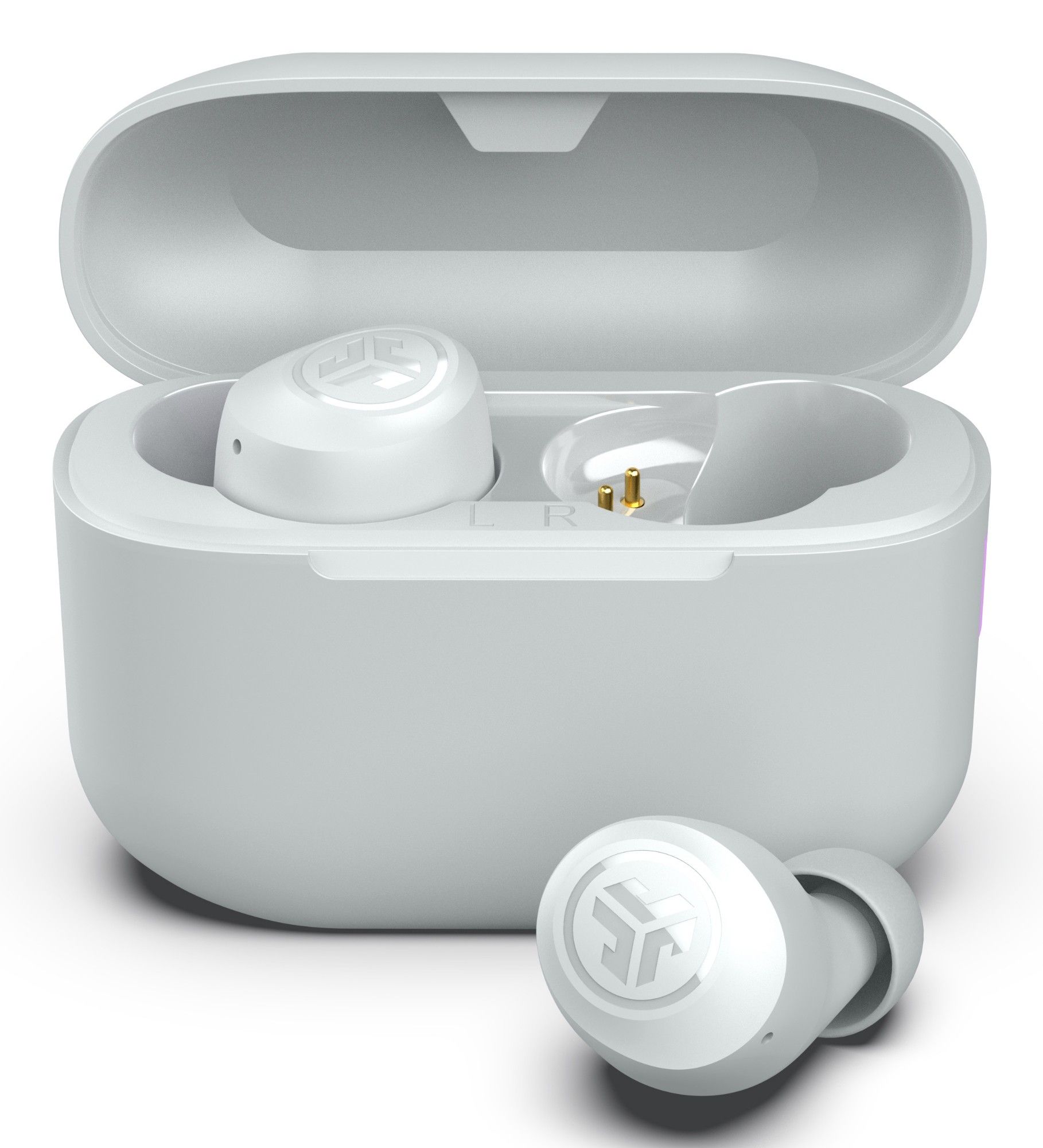 JLAB Go Air Pop Plus True Wireless Earbuds - White