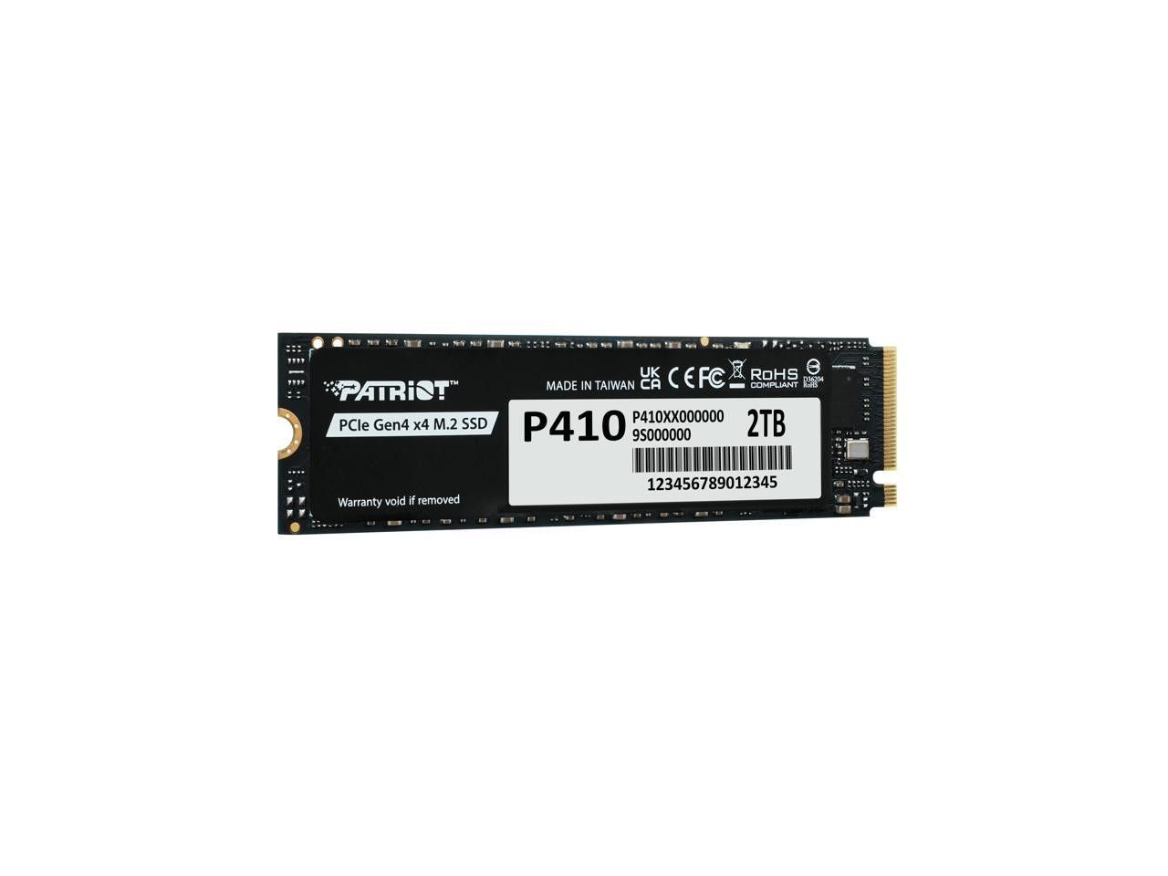 SSD PATRIOT P410 2 TB PCIe 4.0 x4 M.2 2280