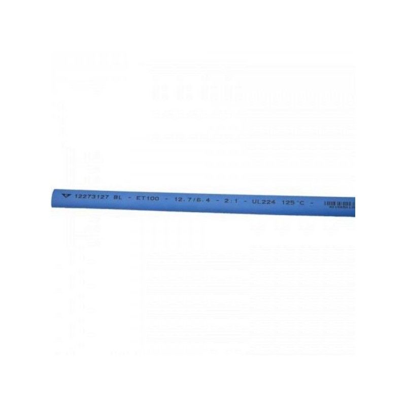 Tub termocontractabil 6,4 / 3,2 mm ET100, albastru (24buc)- ELEMATIC