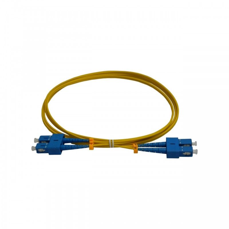 Patchcord FO SC/PC-SC/PC, SM OS2 9/125, manta LSZH 3.0mm, duplex 2m – EMTEX