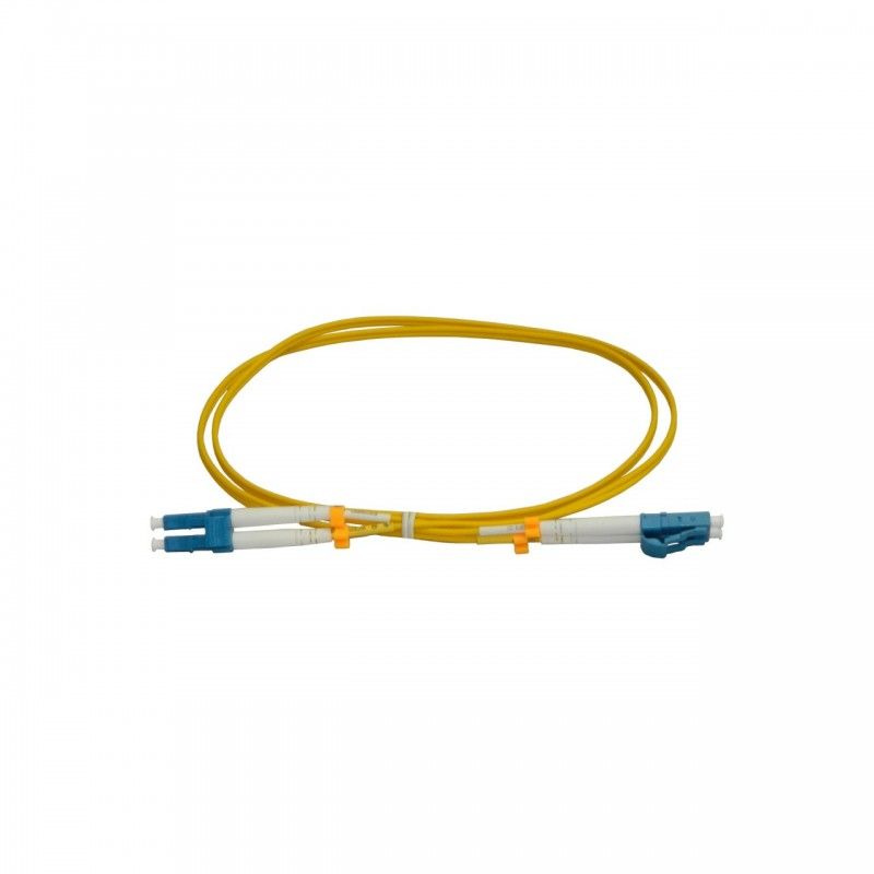 Patchcord FO LC/PC-LC/PC, SM OS2 9/125, manta LSZH 3.0mm, duplex 5m - EMTEX