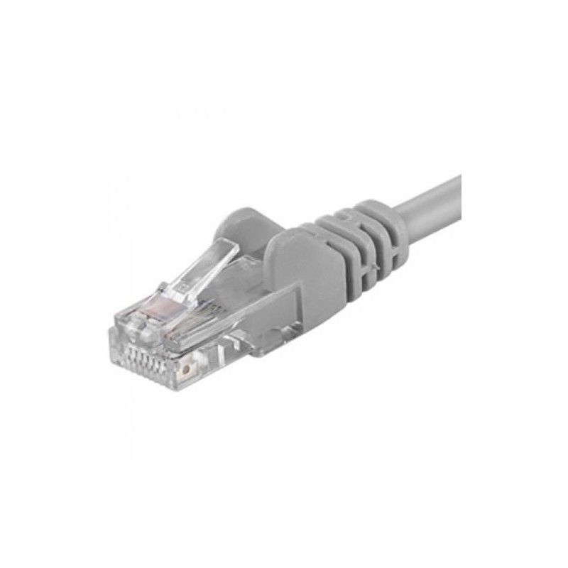 Patchcord UTP RJ45-RJ45 Cat.5e 0.5m, gri