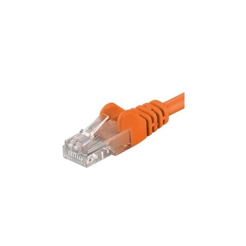 Patchcord UTP RJ45-RJ45 Cat.6, 7m, portocaliu