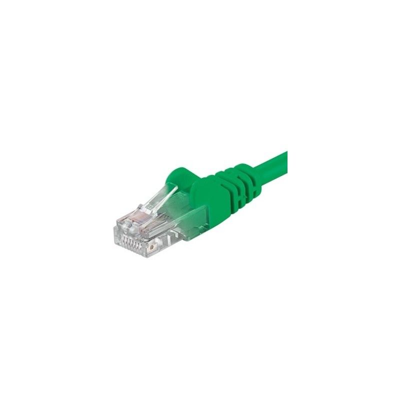 Patchcord UTP RJ45-RJ45 Cat.5e 10m, verde