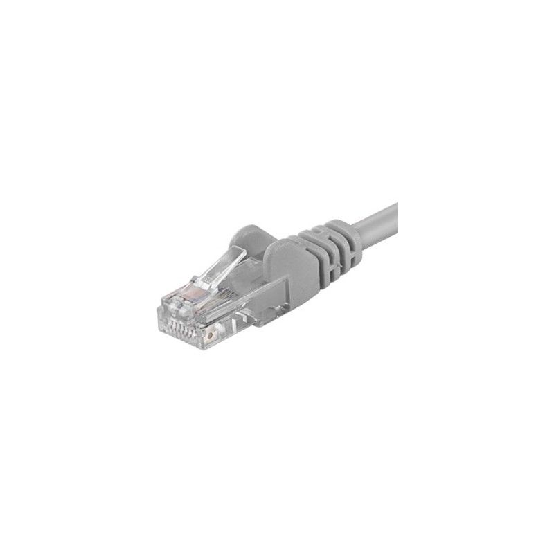Patchcord UTP RJ45-RJ45 Cat.6, 15m, gri