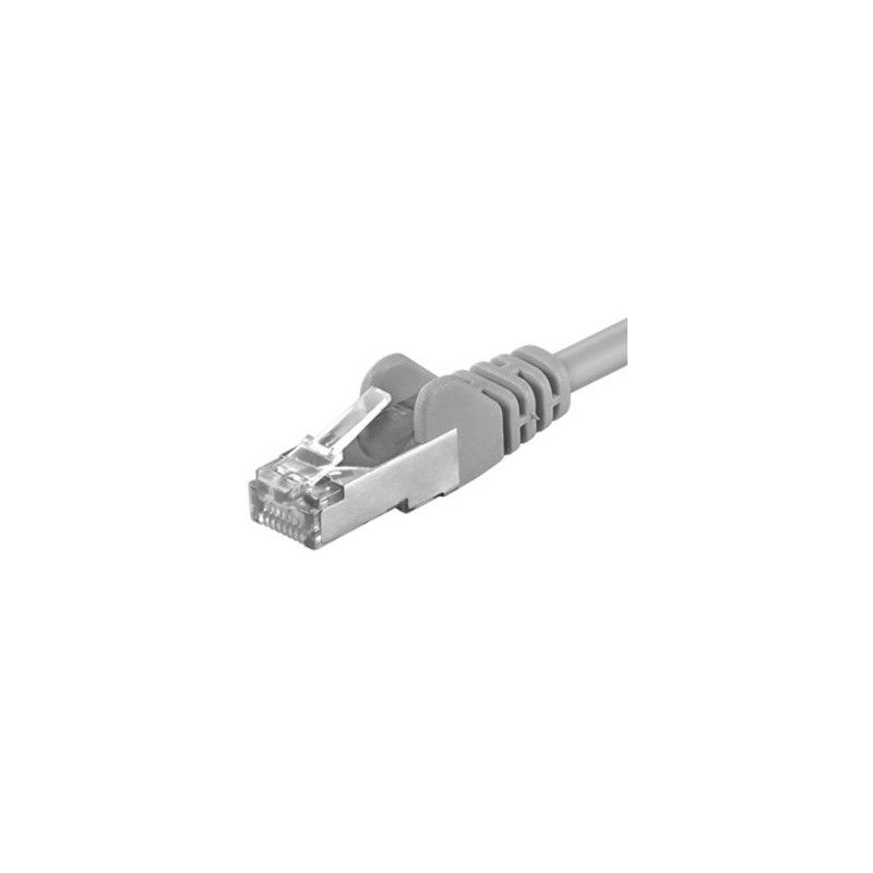 Patchcord SFTP RJ45-RJ45 Cat.6A LSOH, 3m, gri