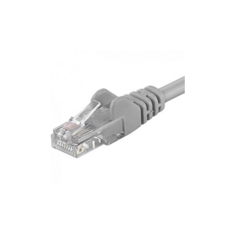 Patchcord UTP RJ45-RJ45 Cat.6, LSZH, 2m, gri - EMTEX