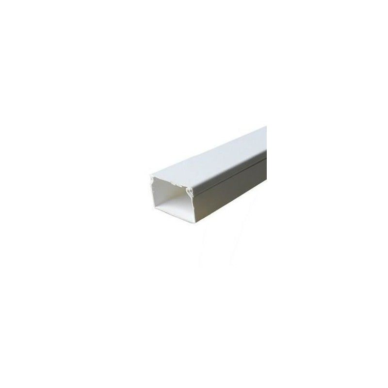 Canal cablu PVC 25X16MM 2M/BUC, alb - Canalux