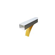 Canal cablu PVC cu adeziv 15X10MM 2M/BUC, alb - Canalux